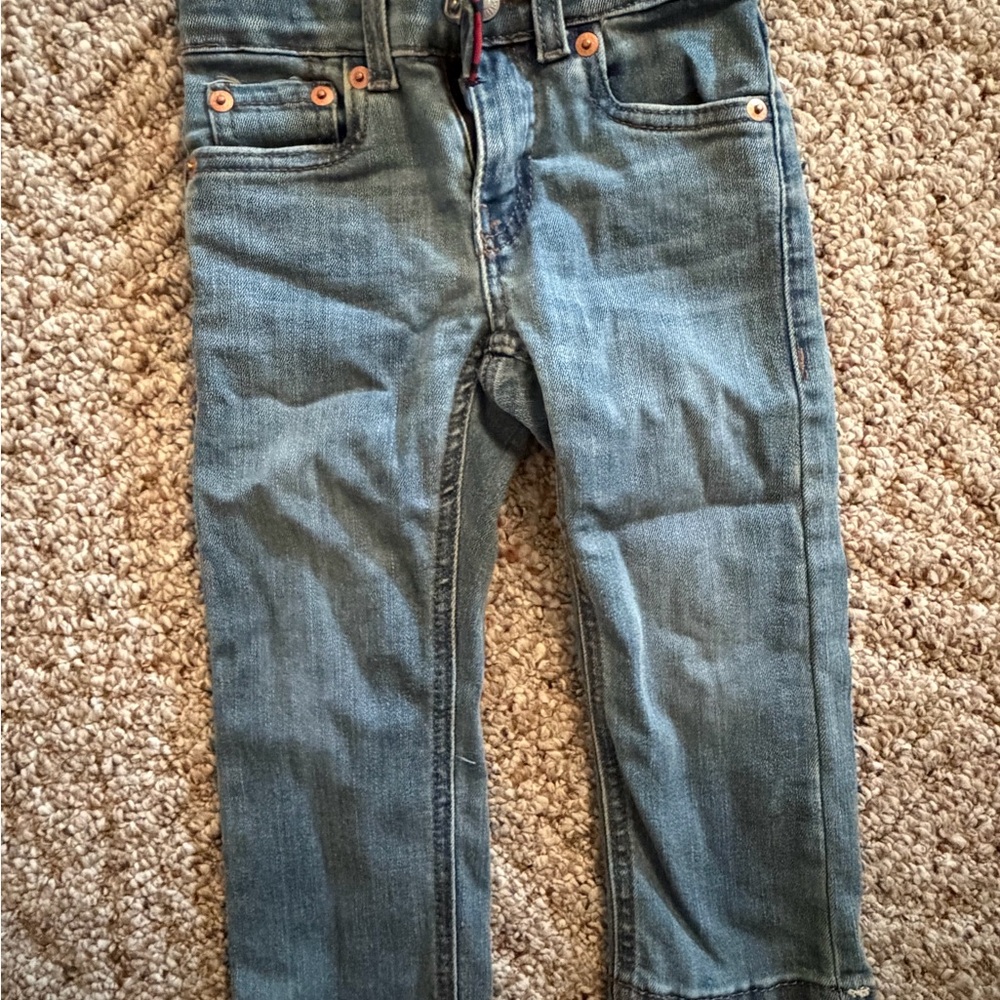 Levi's Classic Blue Denim Jeans